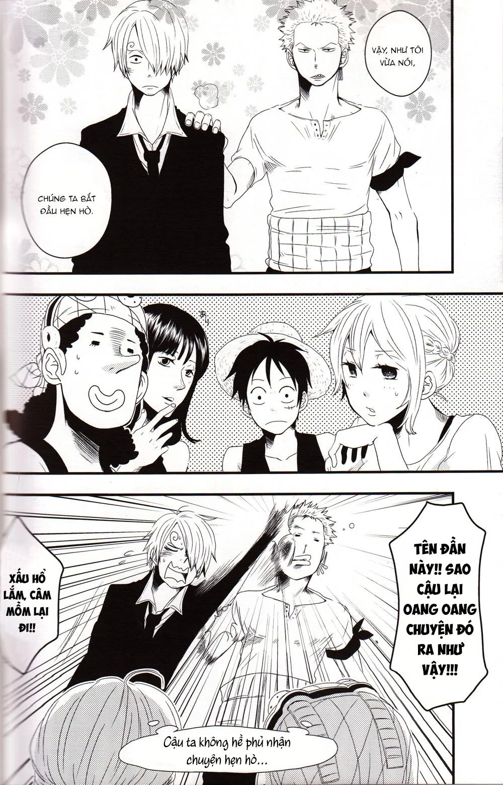 Roronoa Zoro X Sanji One Piece dj Chapter 10 Trang 8