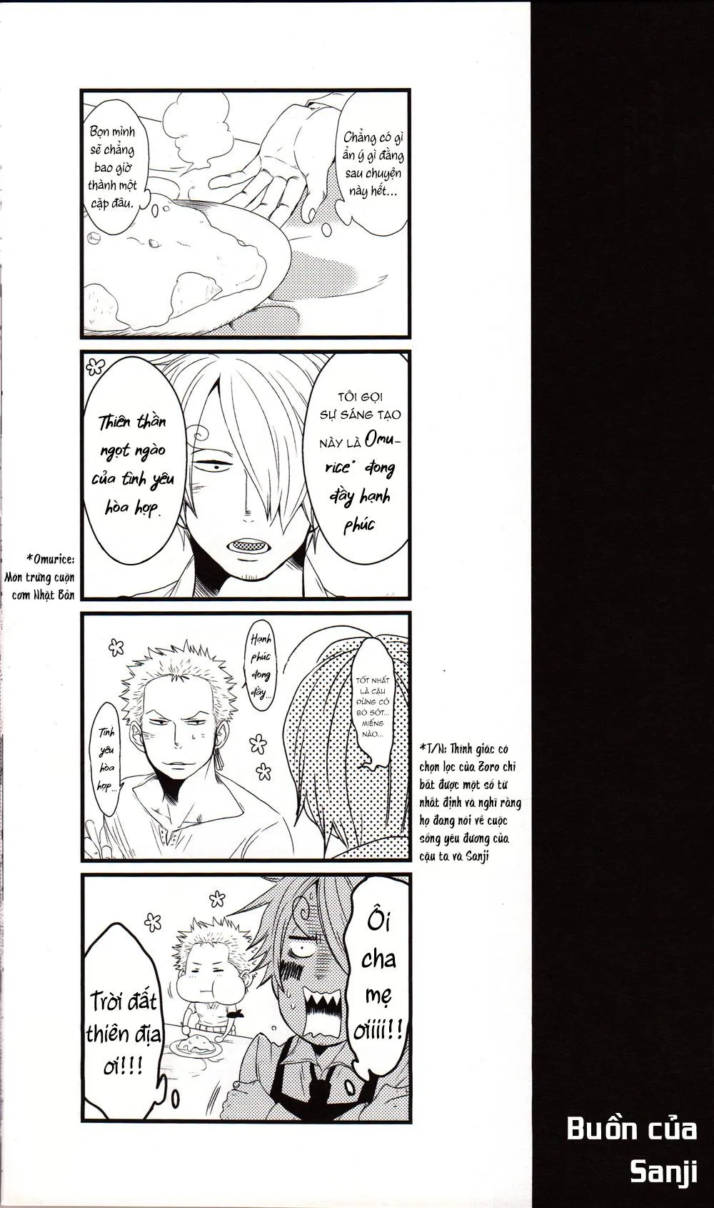 Roronoa Zoro X Sanji One Piece dj Chapter 10 Trang 11