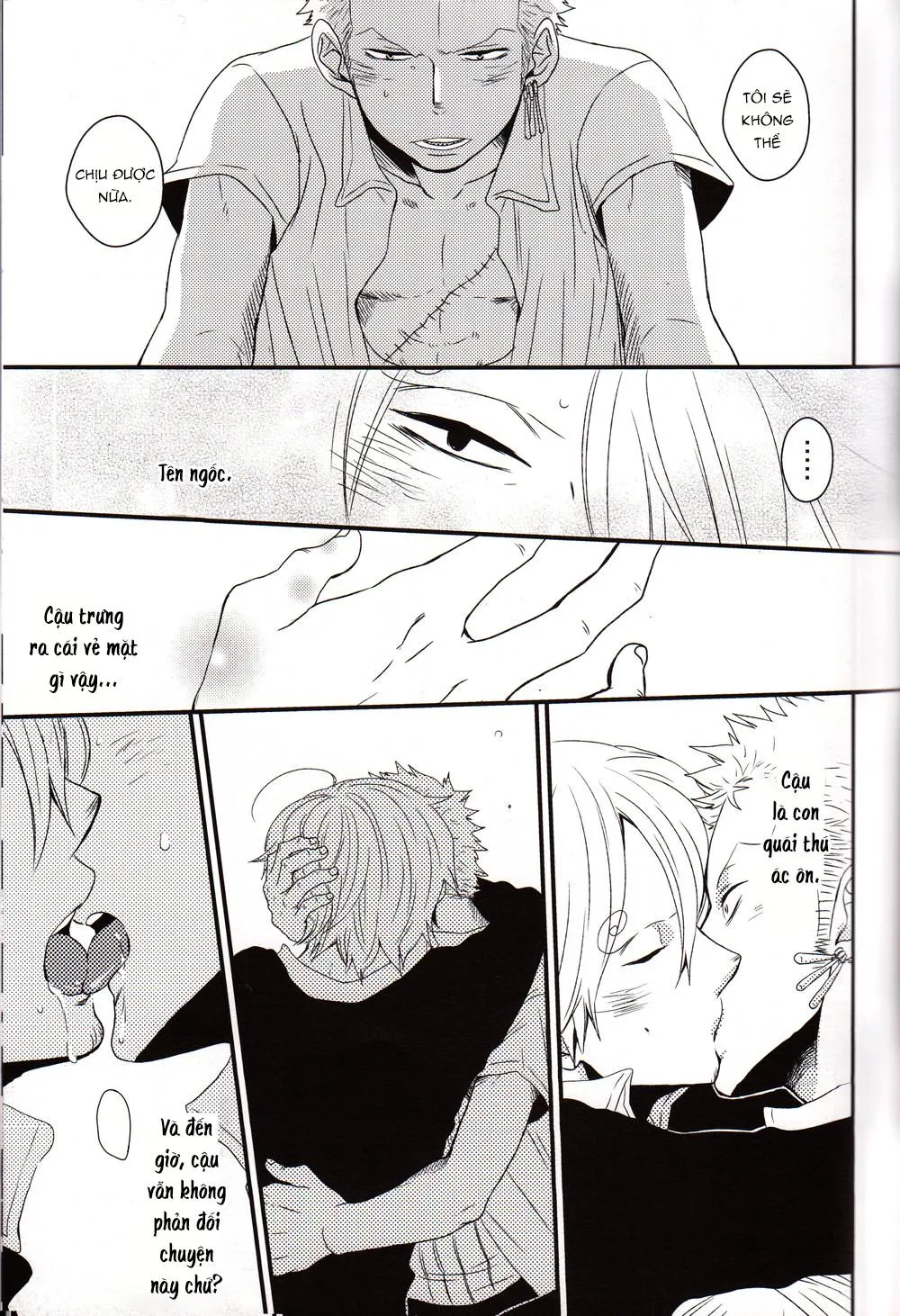 Roronoa Zoro X Sanji One Piece dj Chapter 10 Trang 21