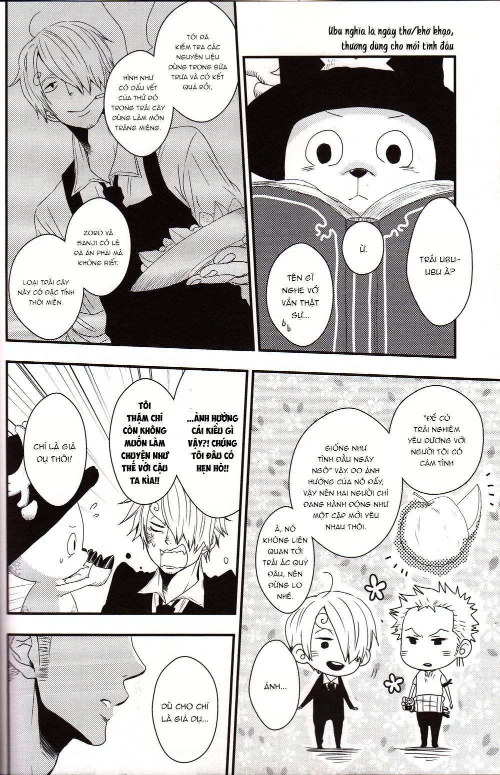 Roronoa Zoro X Sanji One Piece dj Chapter 11 Trang 6
