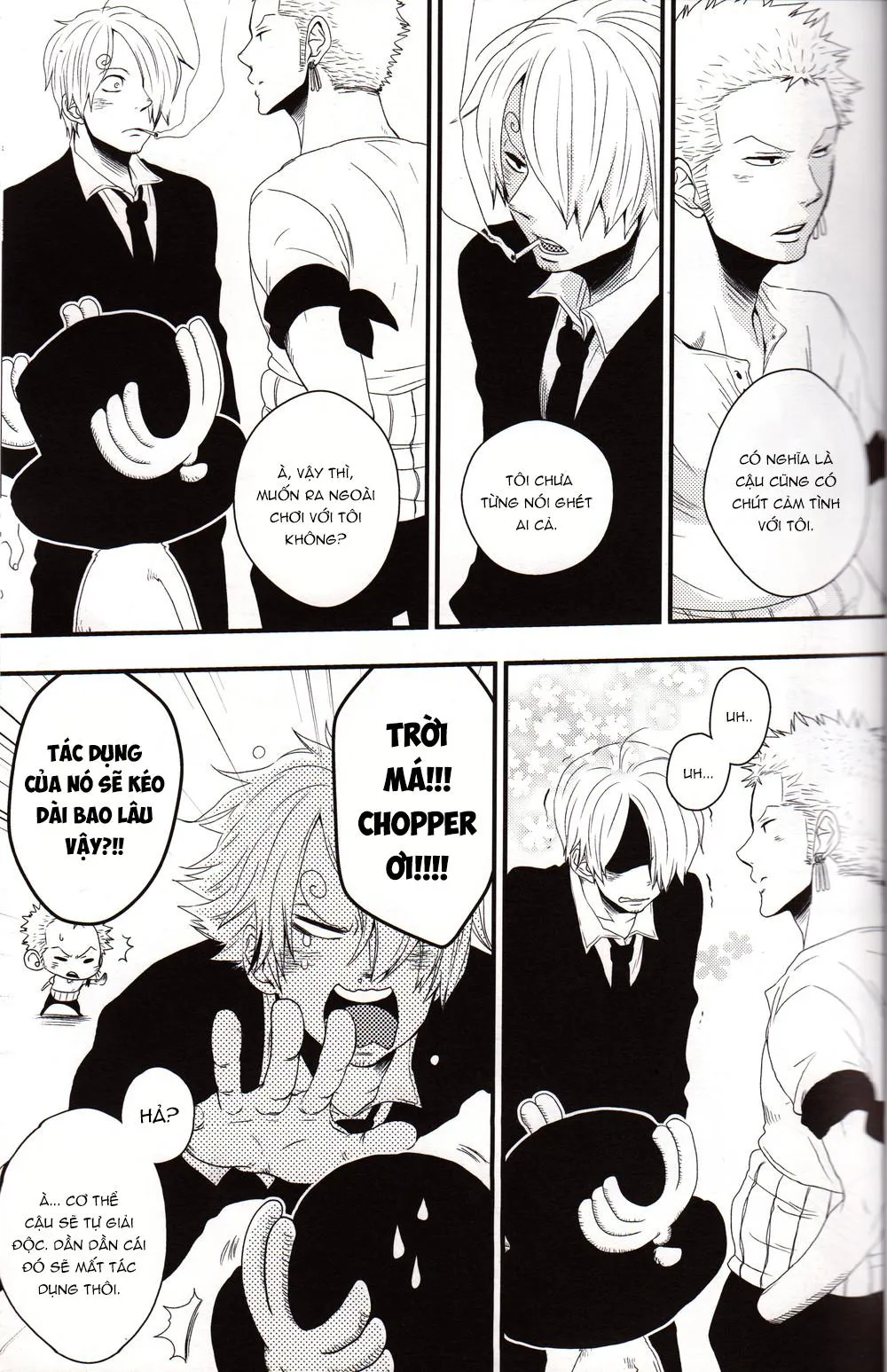 Roronoa Zoro X Sanji One Piece dj Chapter 11 Trang 7