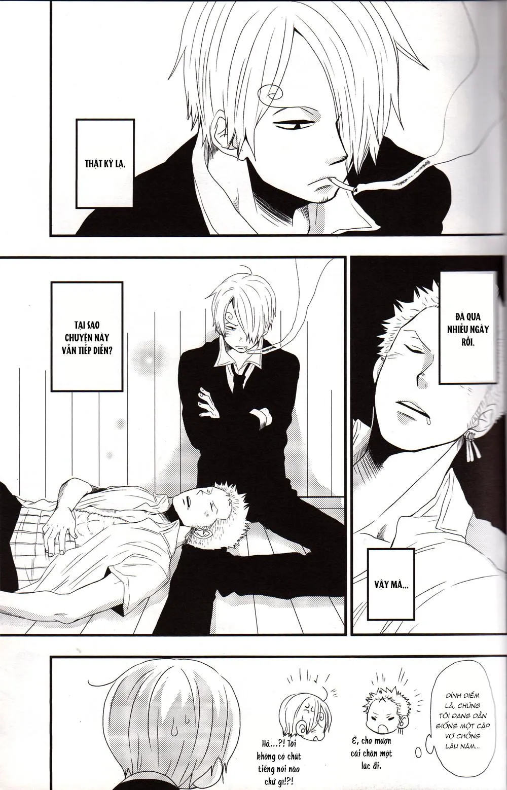Roronoa Zoro X Sanji One Piece dj Chapter 11 Trang 15