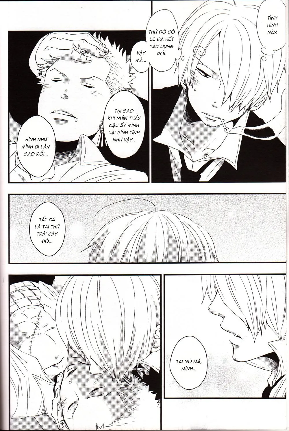 Roronoa Zoro X Sanji One Piece dj Chapter 11 Trang 16