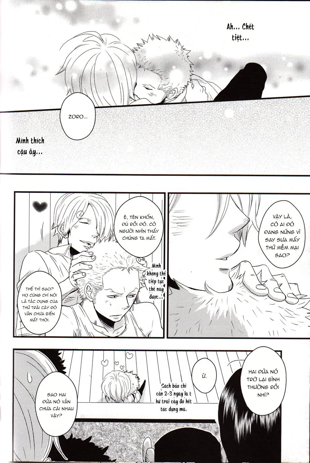 Roronoa Zoro X Sanji One Piece dj Chapter 11 Trang 22
