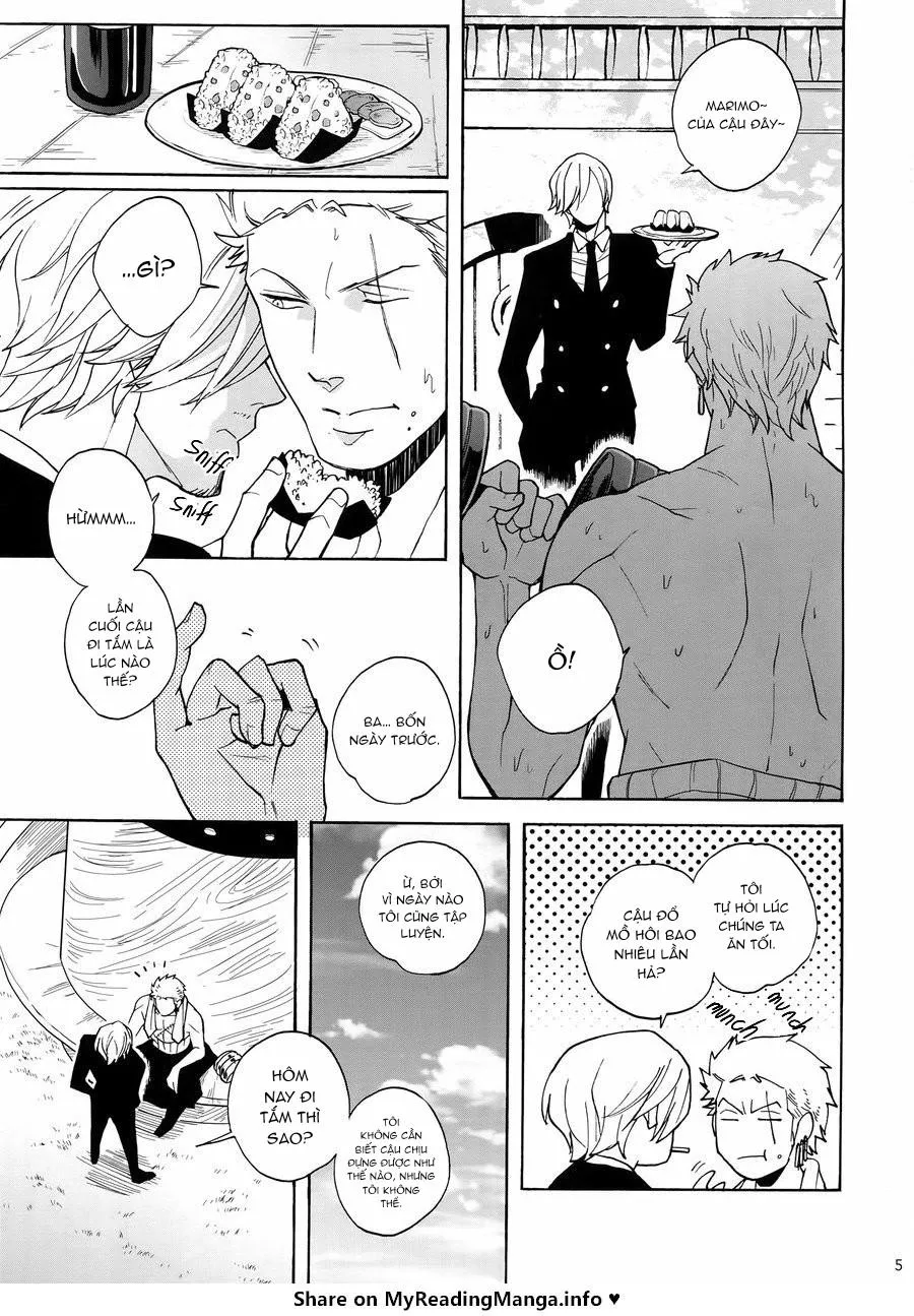 Roronoa Zoro X Sanji One Piece dj Chapter 12 Trang 4