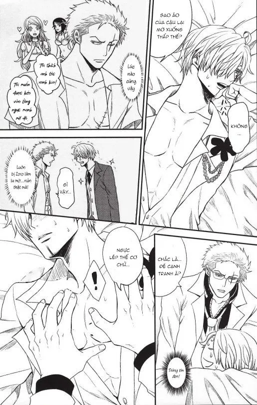 Roronoa Zoro X Sanji One Piece dj Chapter 13 Trang 5