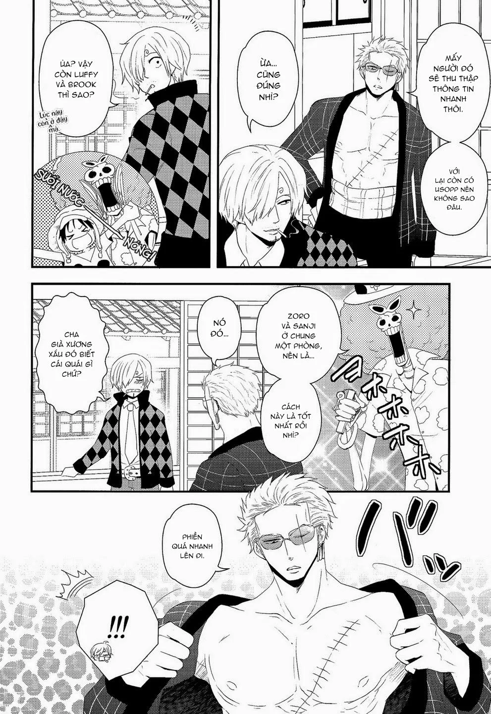 Roronoa Zoro X Sanji One Piece dj Chapter 14 Trang 6