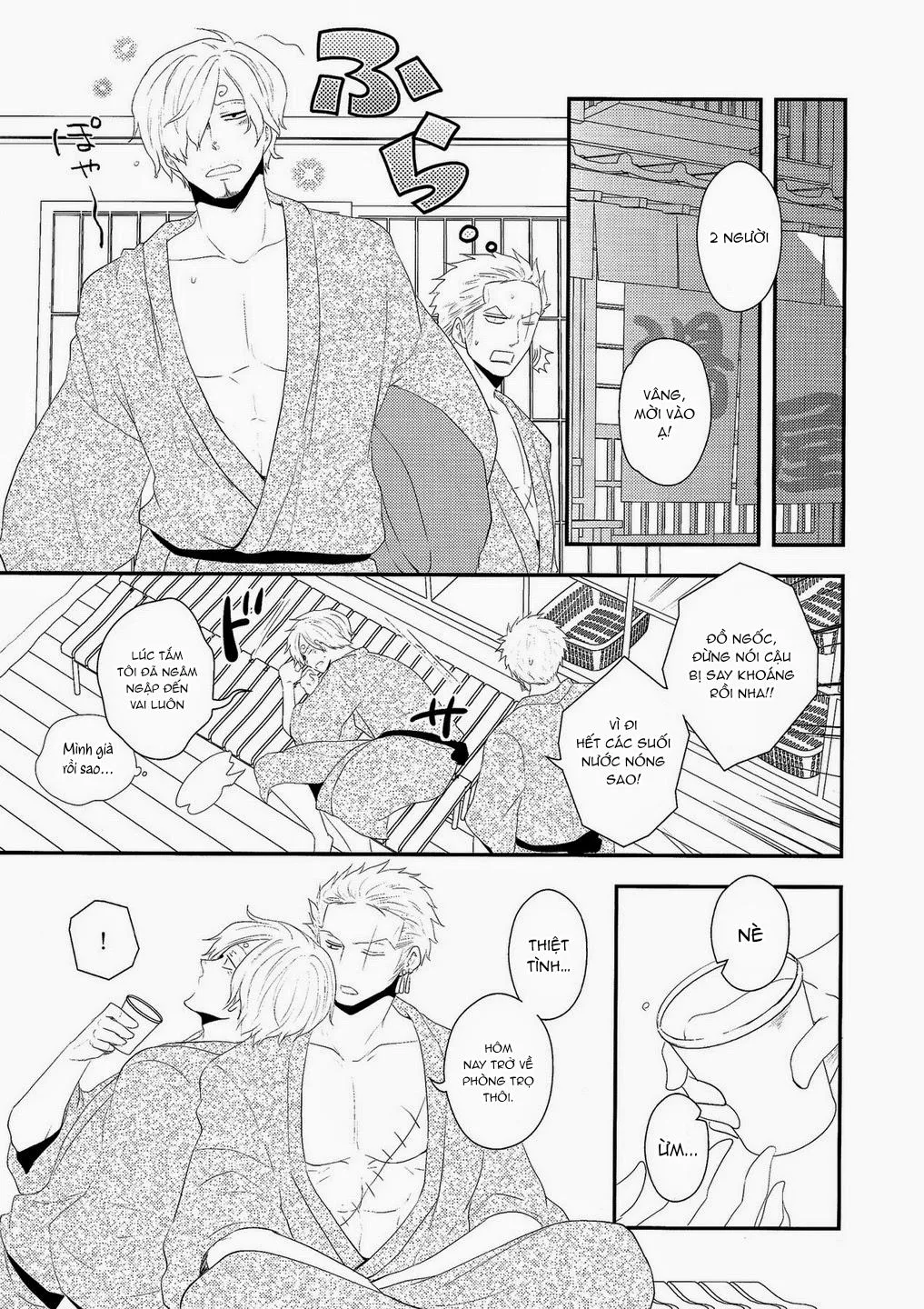 Roronoa Zoro X Sanji One Piece dj Chapter 14 Trang 17