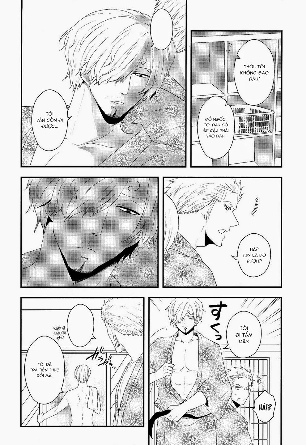 Roronoa Zoro X Sanji One Piece dj Chapter 14 Trang 18