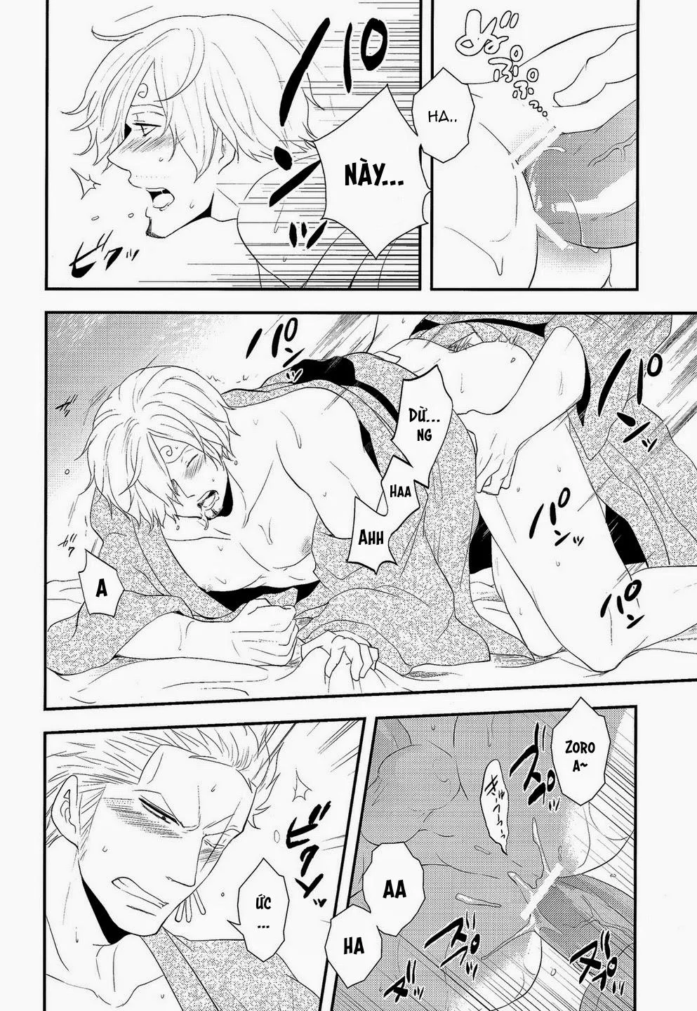 Roronoa Zoro X Sanji One Piece dj Chapter 14 Trang 34