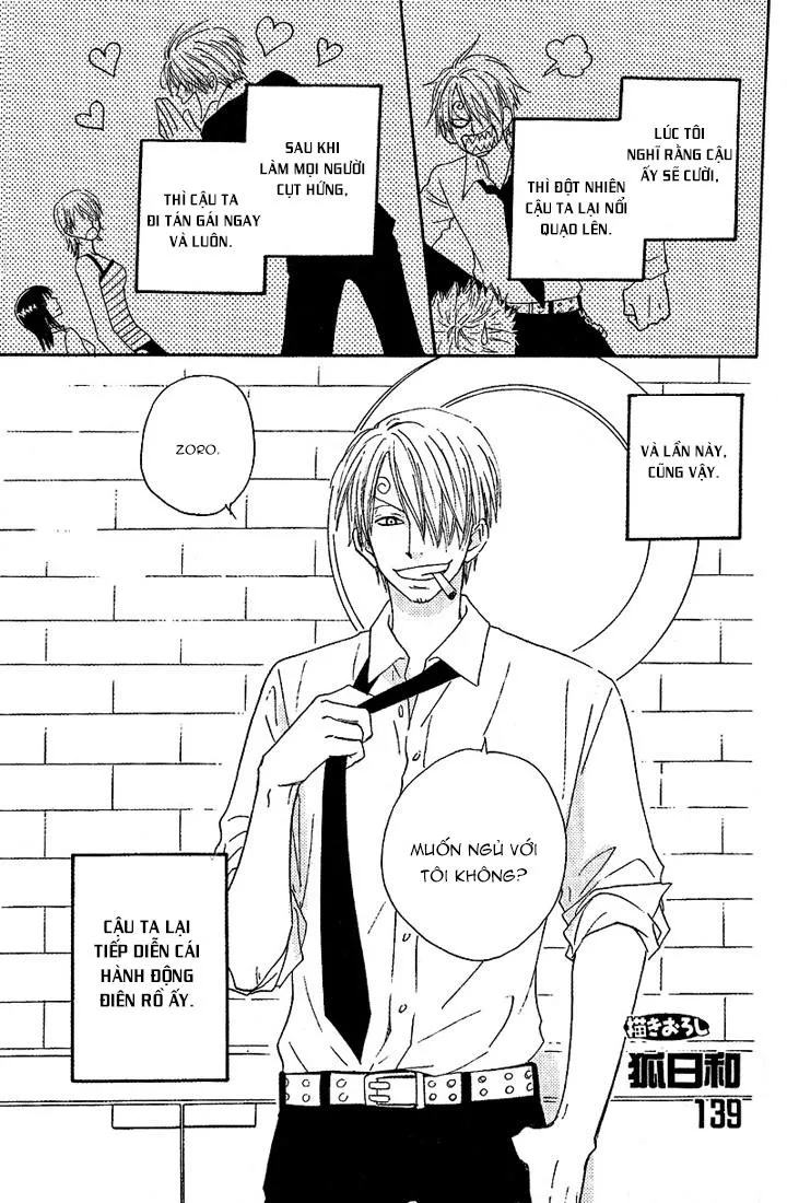Roronoa Zoro X Sanji One Piece dj Chapter 15 Trang 3