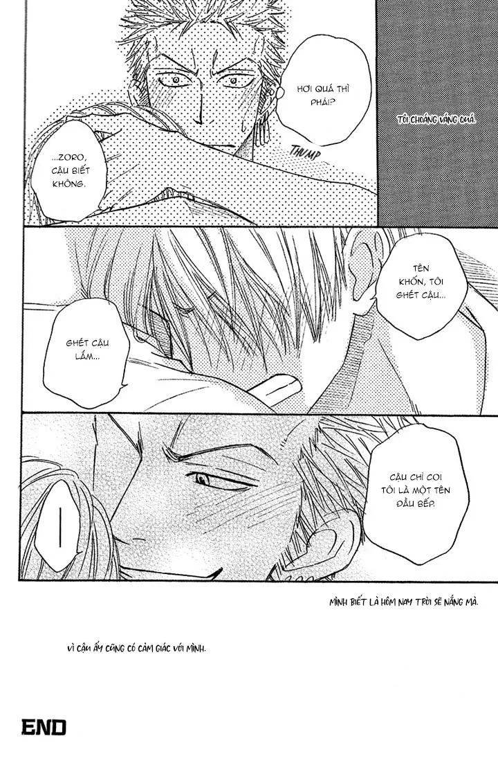 Roronoa Zoro X Sanji One Piece dj Chapter 15 Trang 14