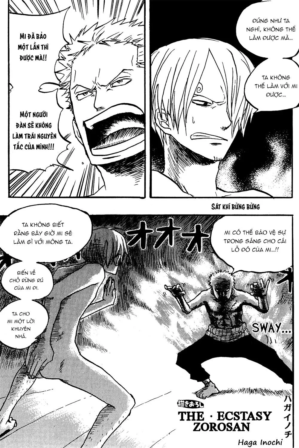 Roronoa Zoro X Sanji One Piece dj Chapter 16 Trang 3