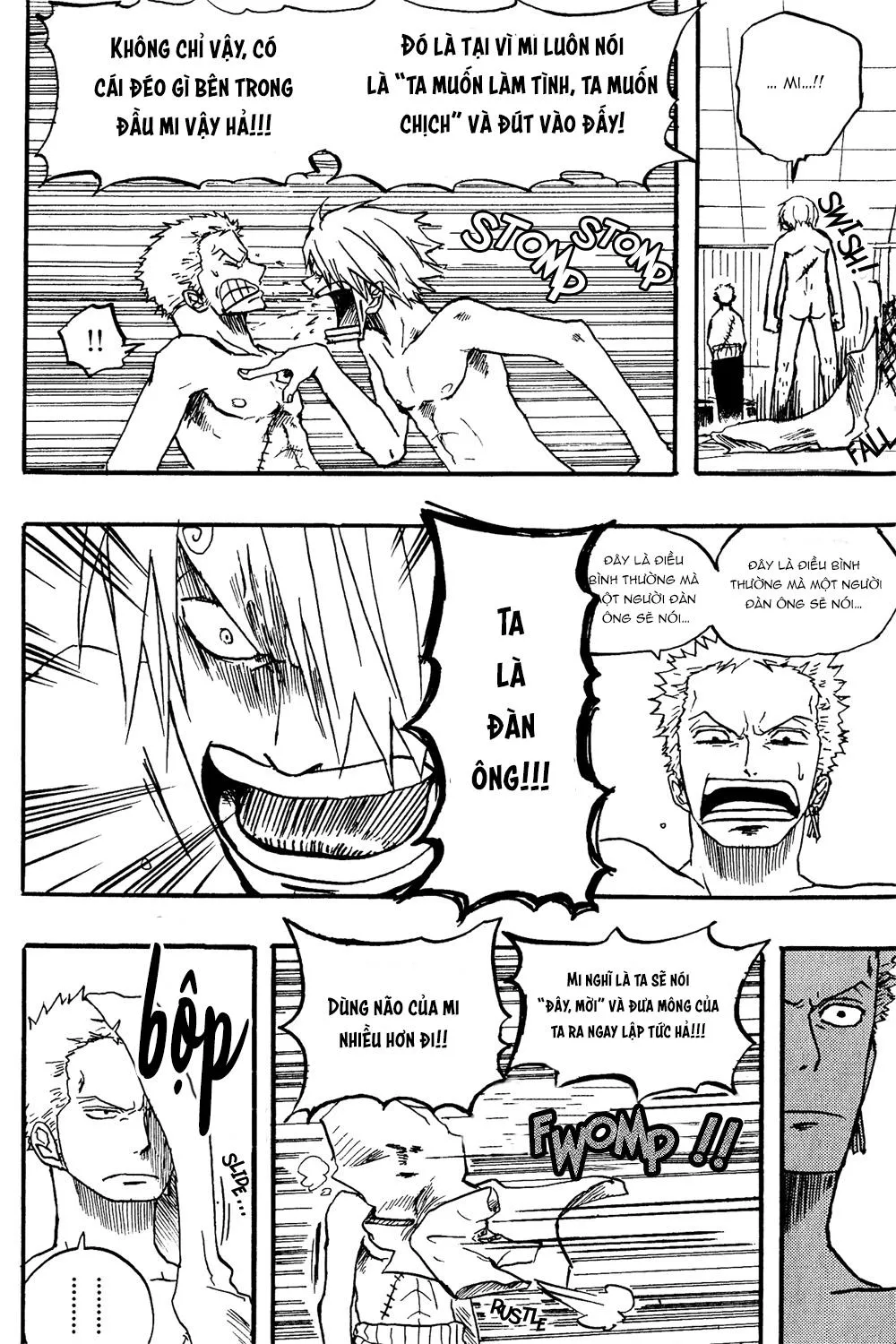 Roronoa Zoro X Sanji One Piece dj Chapter 16 Trang 6