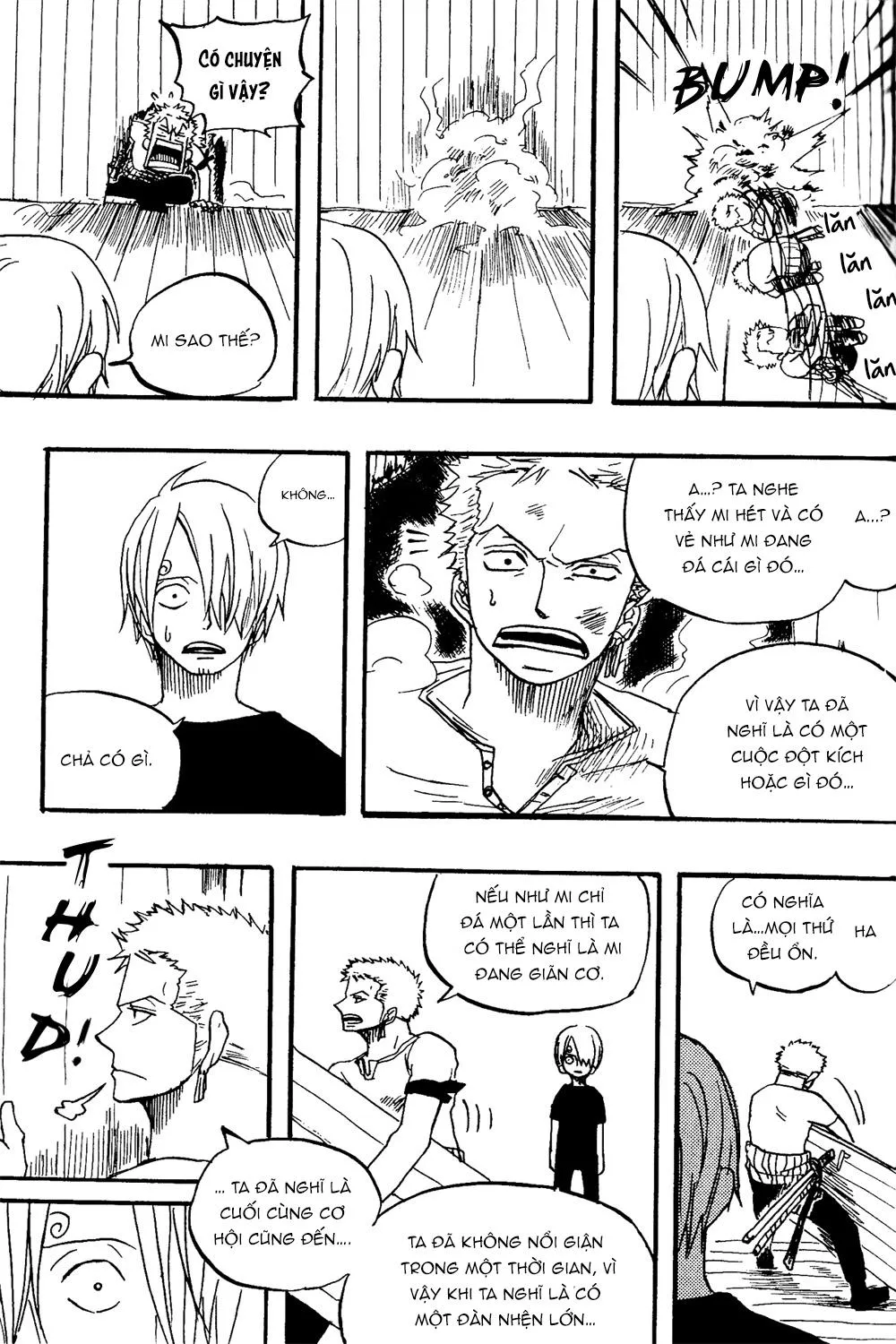 Roronoa Zoro X Sanji One Piece dj Chapter 16 Trang 9