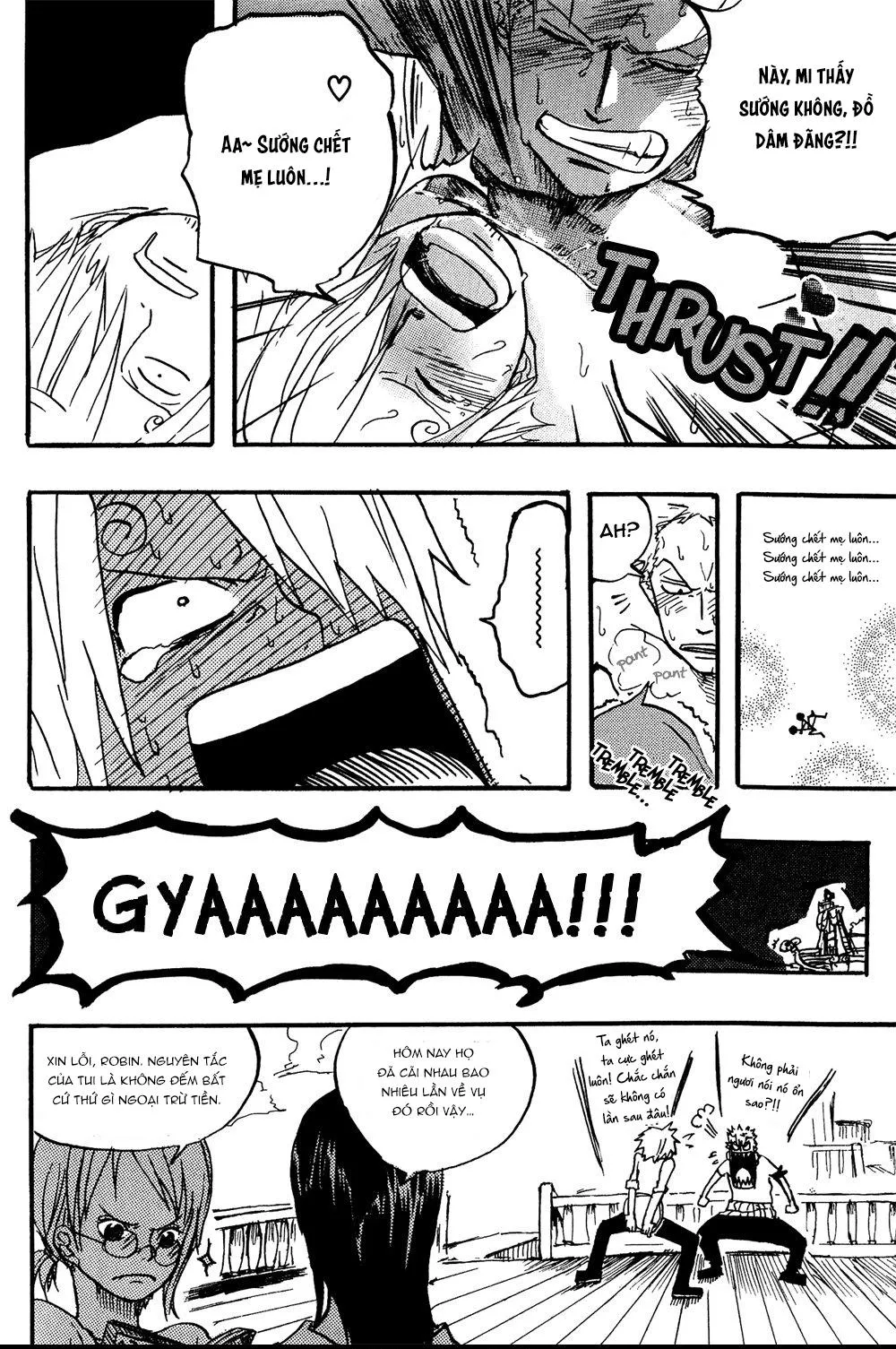Roronoa Zoro X Sanji One Piece dj Chapter 16 Trang 12