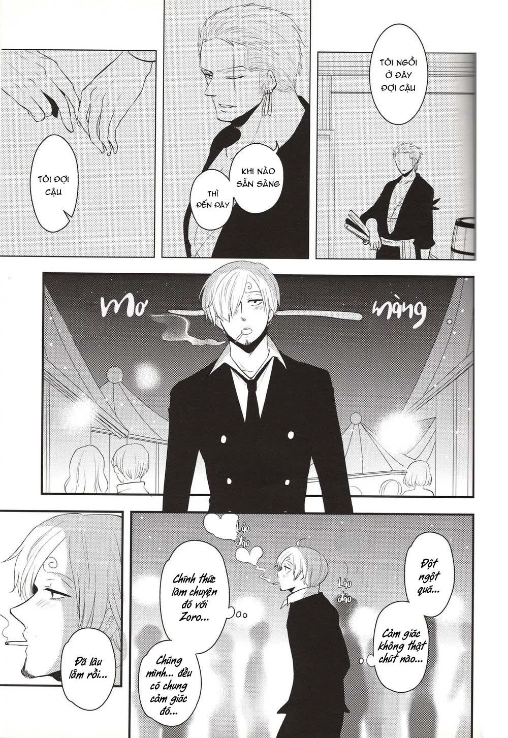 Roronoa Zoro X Sanji One Piece dj Chapter 1 Trang 8