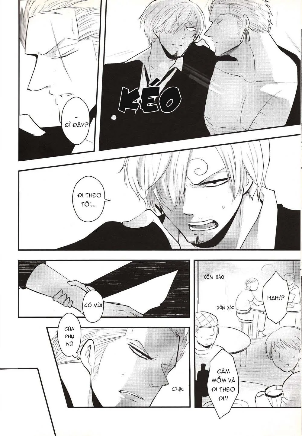 Roronoa Zoro X Sanji One Piece dj Chapter 1 Trang 17