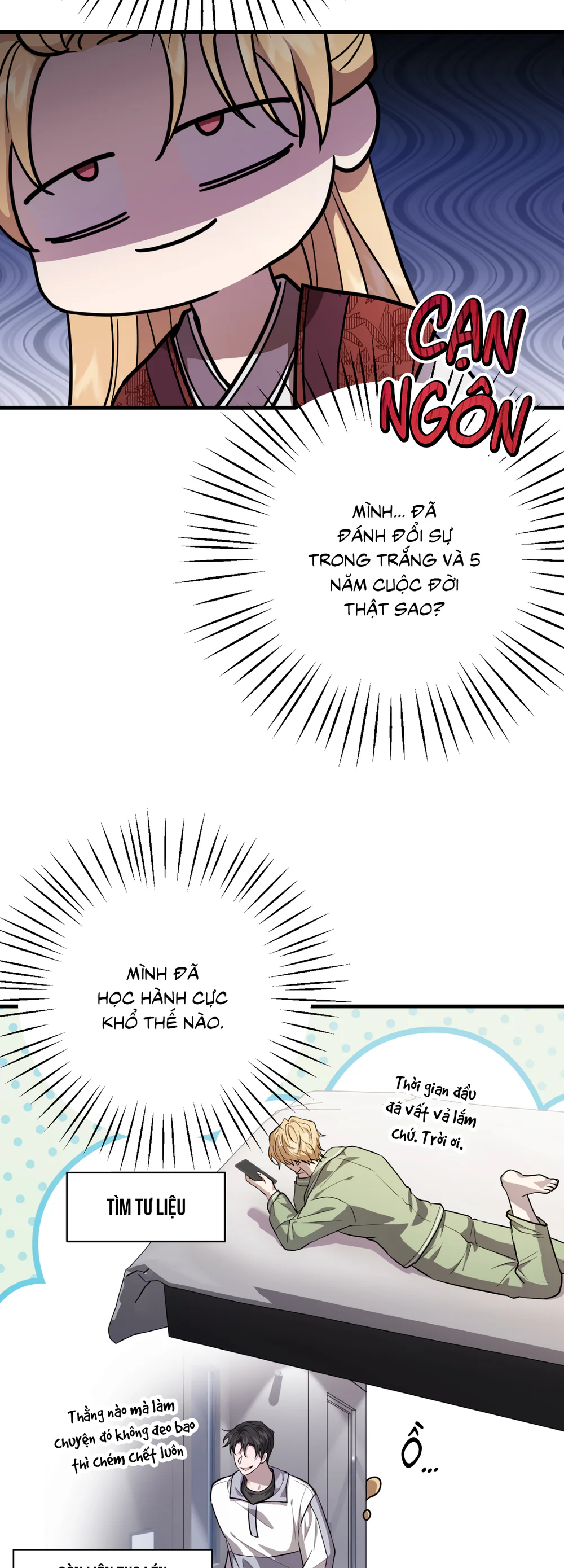 Rốt cuộc ai nằm dưới đây? Chapter 2 Trang 24