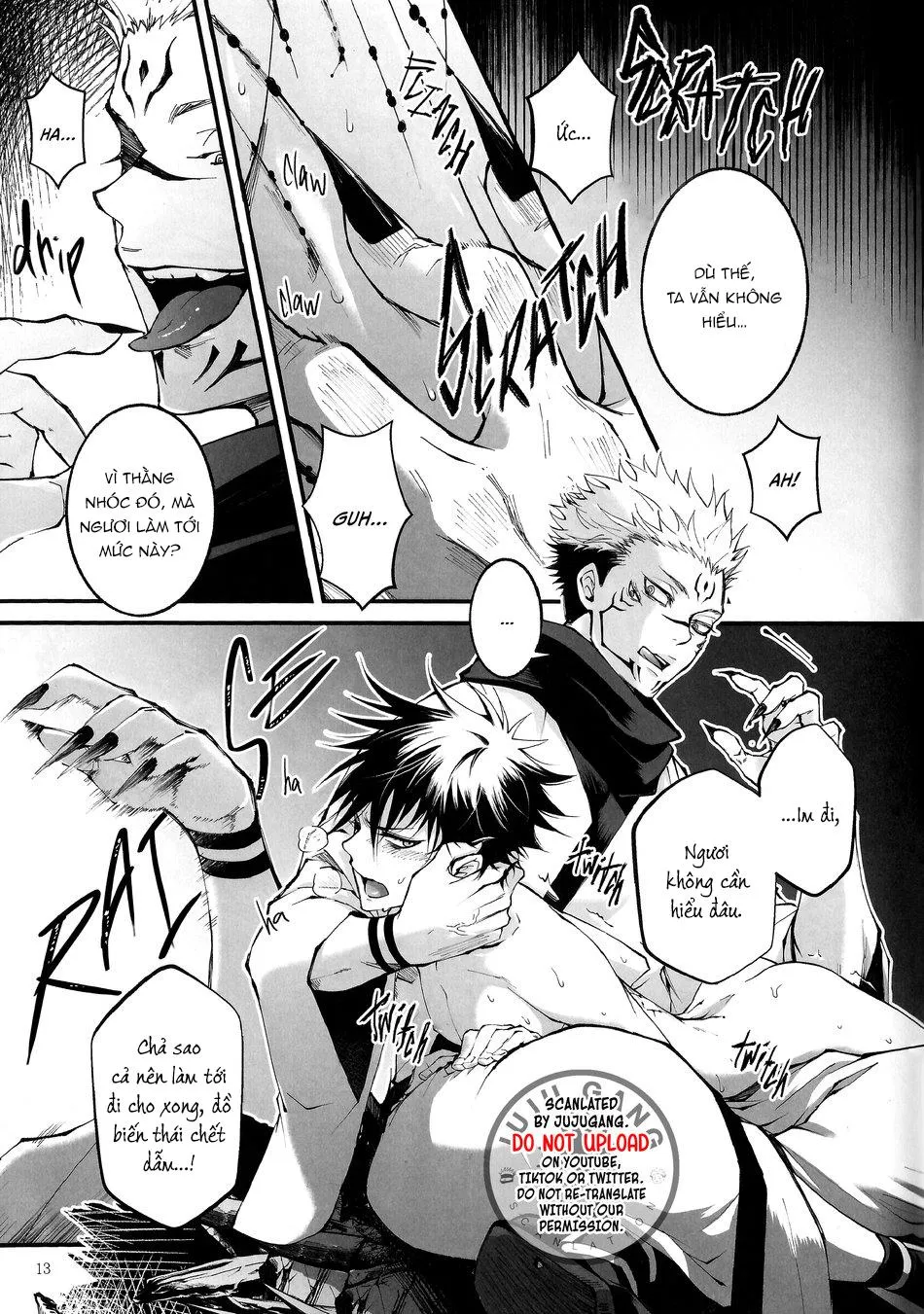 Ryoumen Sukuna x Fushiguro Megumi Chapter 4 Trang 13