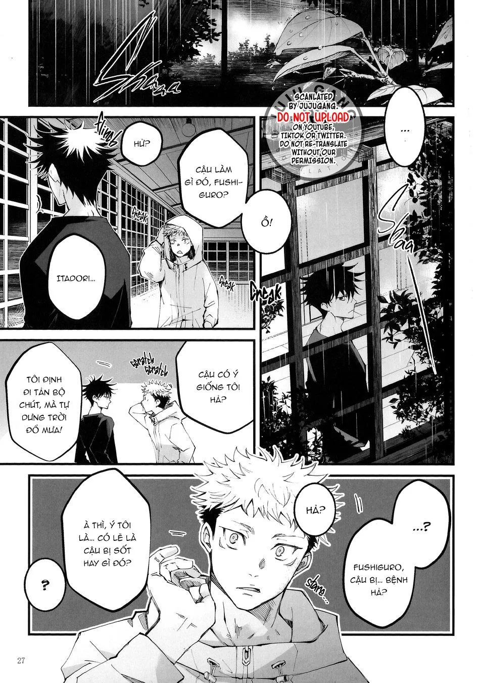 Ryoumen Sukuna x Fushiguro Megumi Chapter 4 Trang 27
