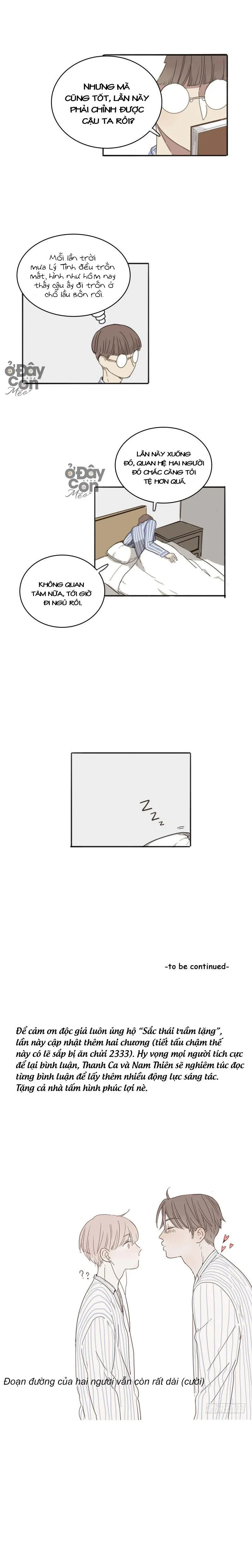 Sắc Thái Trầm Lặng Chapter 6 Trang 10