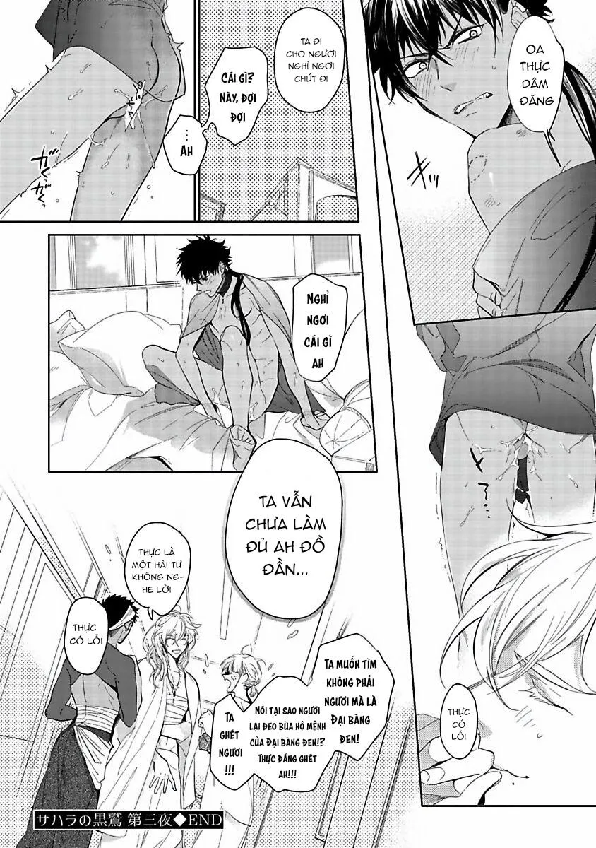 Sahara no kuro washi Chapter 3 Trang 28