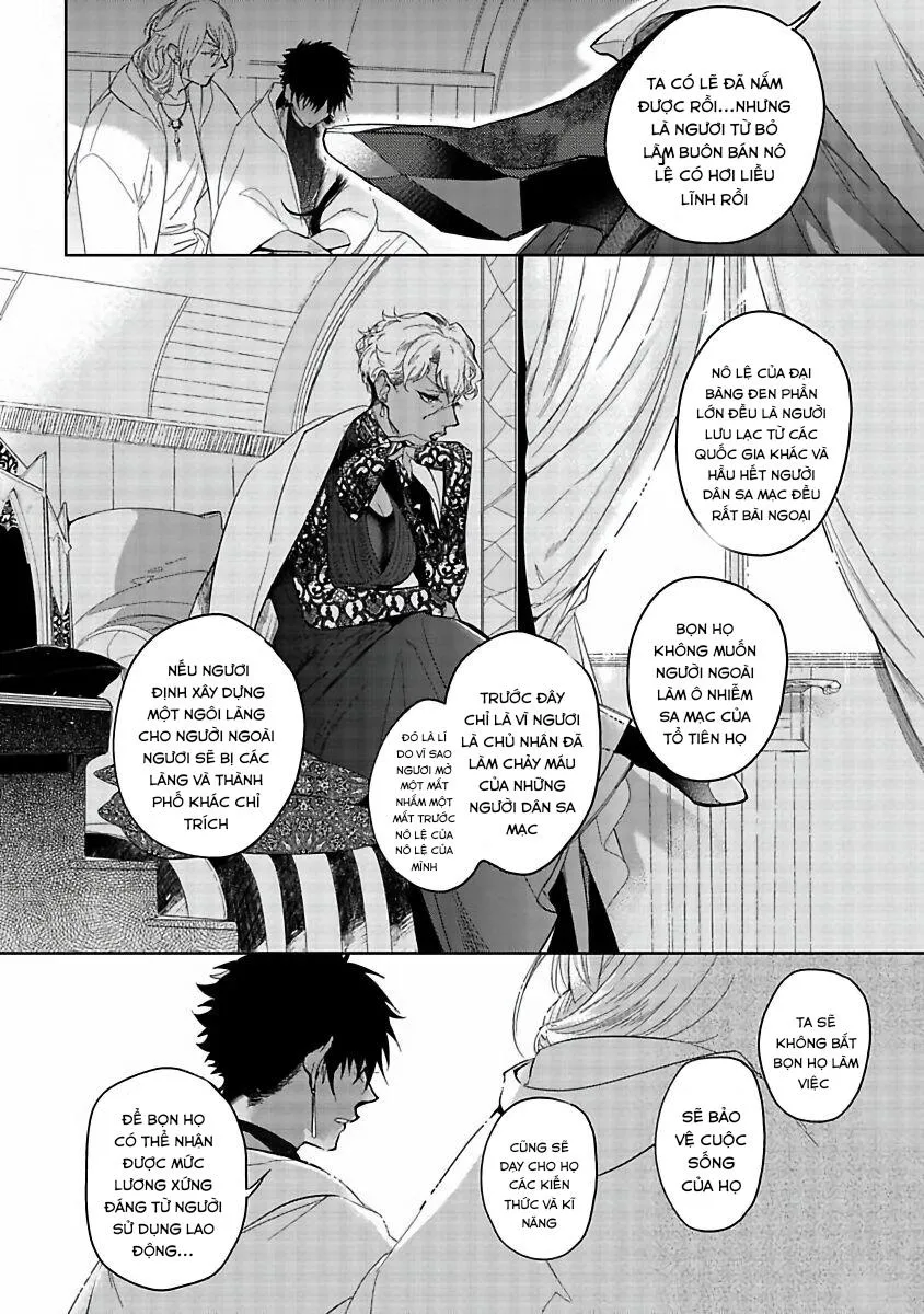 Sahara no kuro washi Chapter 4 Trang 12