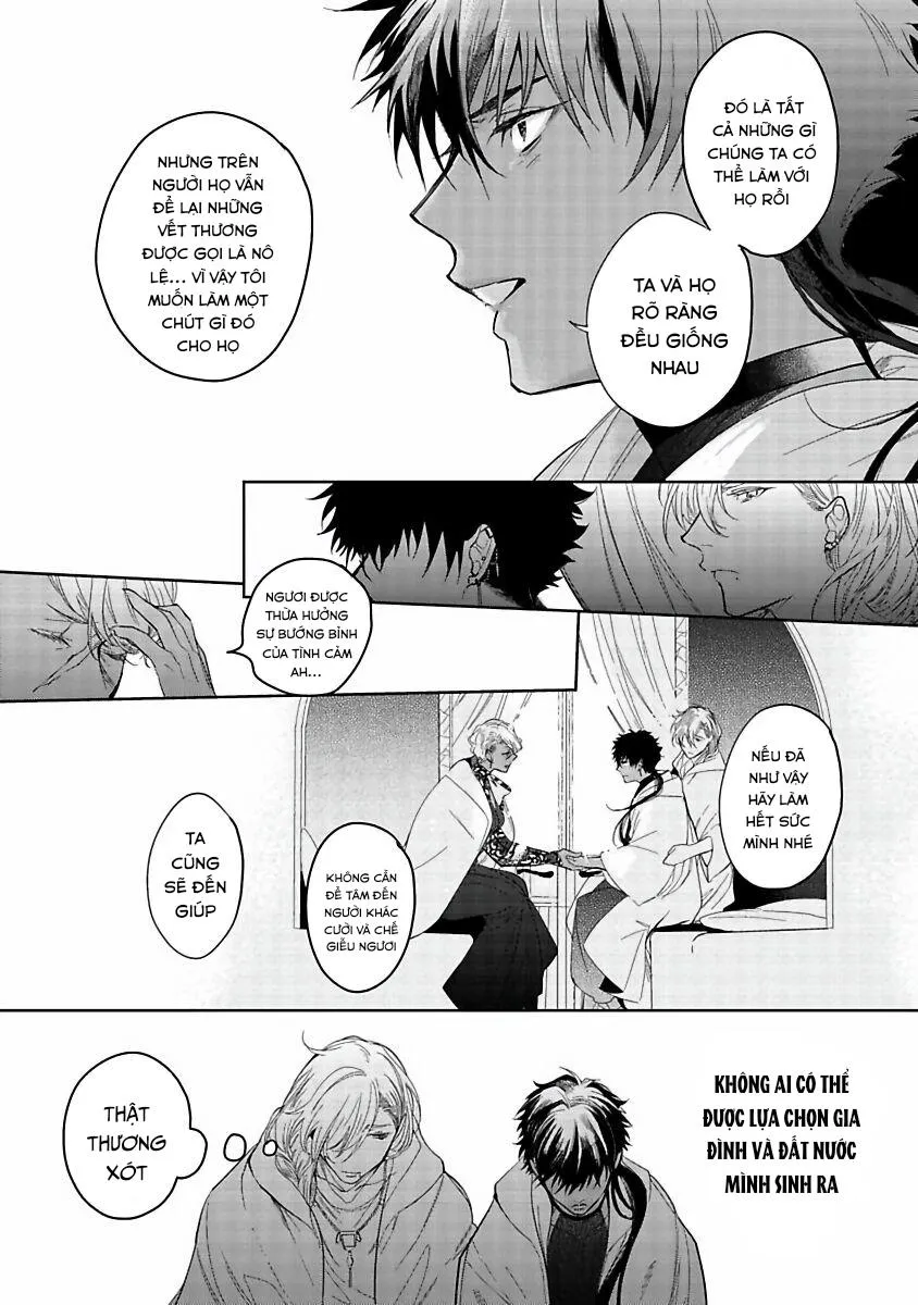 Sahara no kuro washi Chapter 4 Trang 13