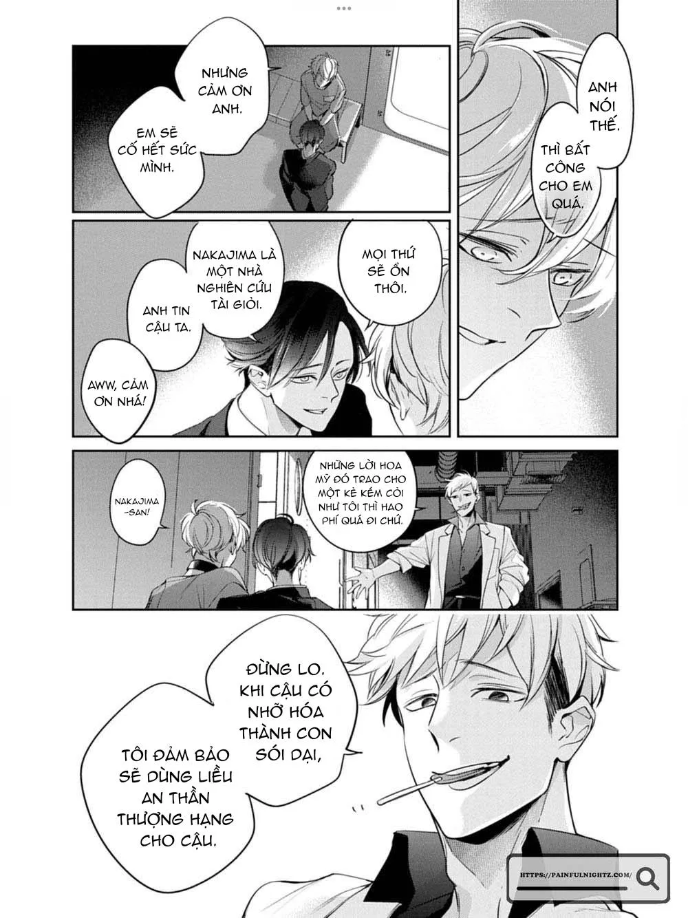 Saigo no Ω wa Tsugai ni Narenai Chapter 3 Trang 10