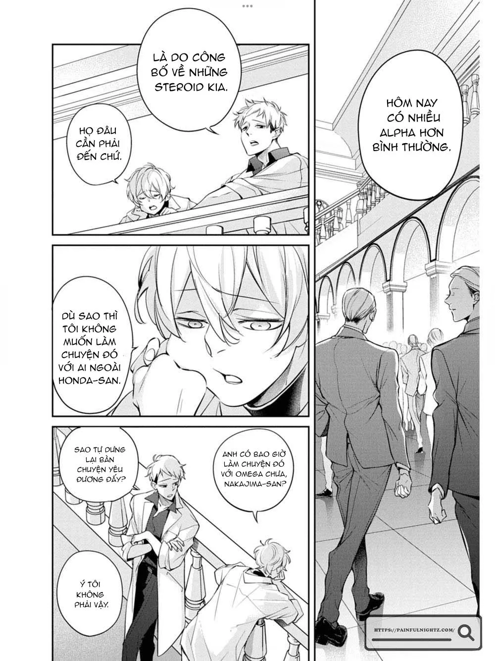 Saigo no Ω wa Tsugai ni Narenai Chapter 3 Trang 12