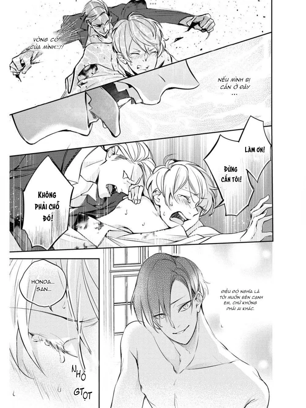 Saigo no Ω wa Tsugai ni Narenai Chapter 3 Trang 19