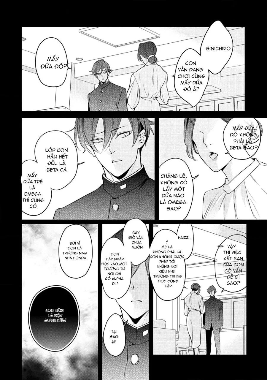 Saigo no Ω wa Tsugai ni Narenai Chapter 4 Trang 10