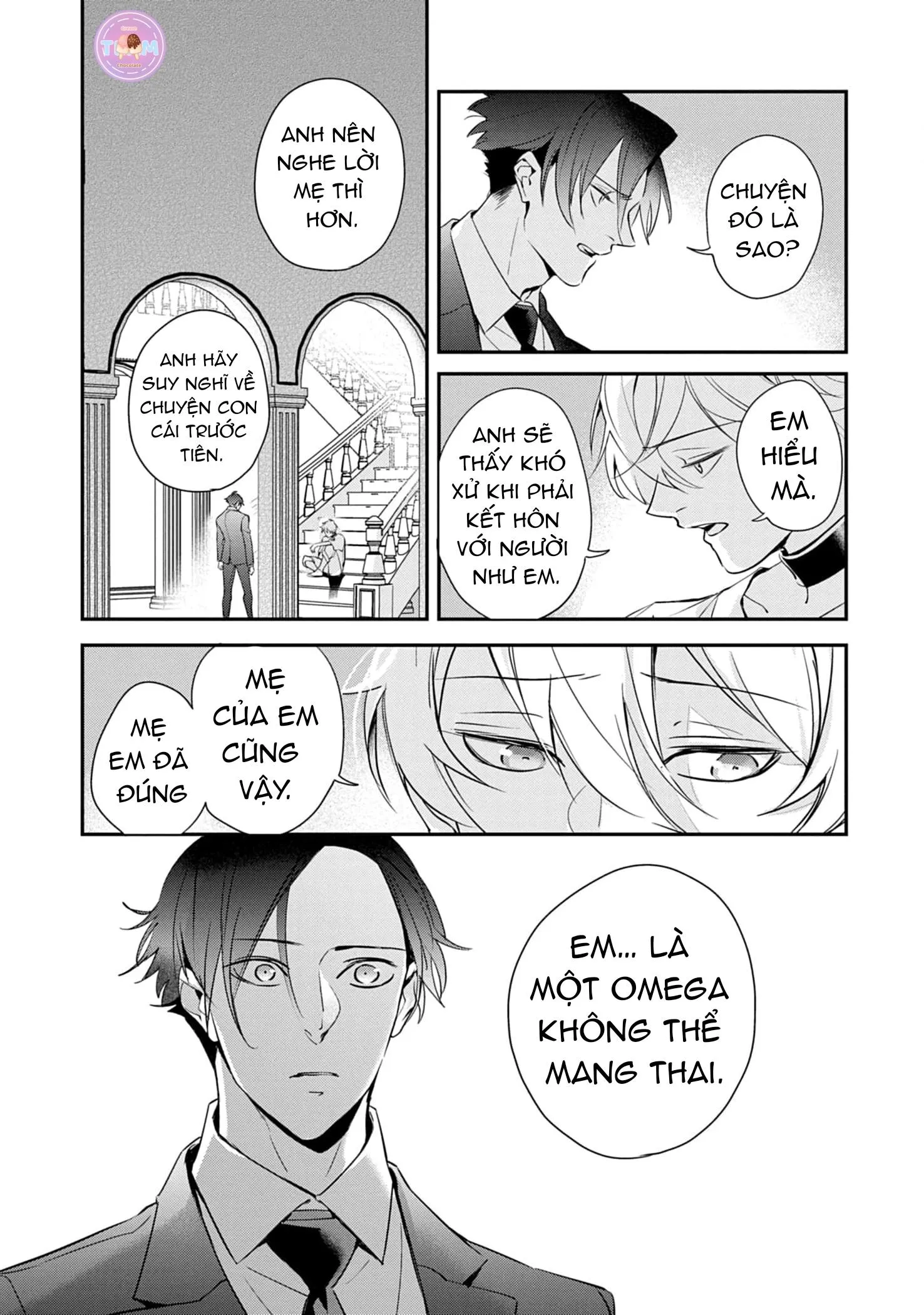 Saigo no Ω wa Tsugai ni Narenai Chapter 5 Trang 9