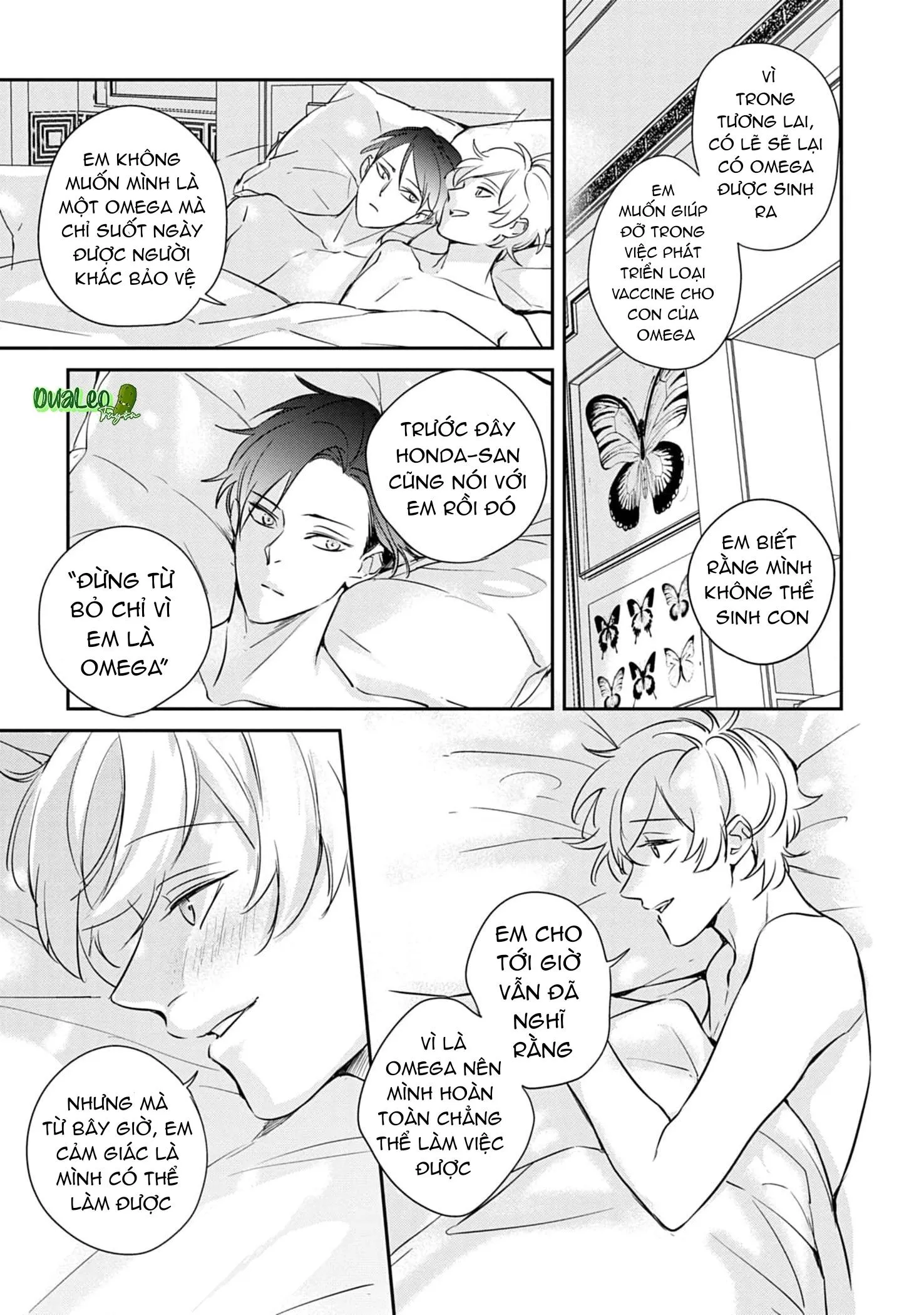 Saigo no Ω wa Tsugai ni Narenai Chapter 6 Trang 27