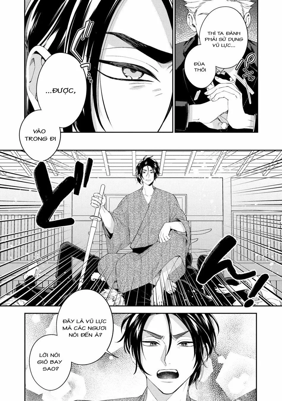 Samurai Ω to Akutoku Shachou (END) Chapter 1 Trang 10
