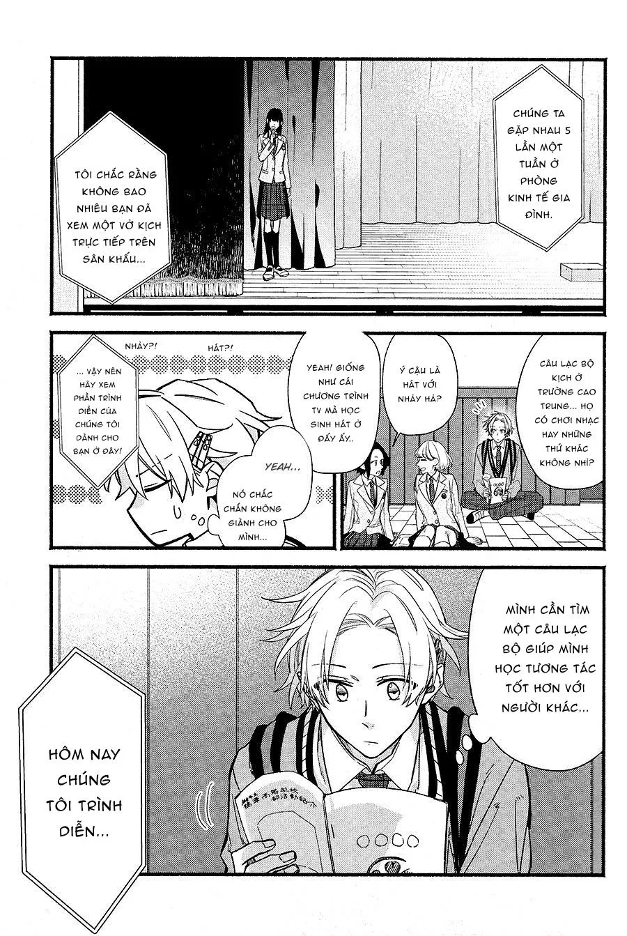 Sân khấu nở sắc đào bay Chapter 1 Trang 14