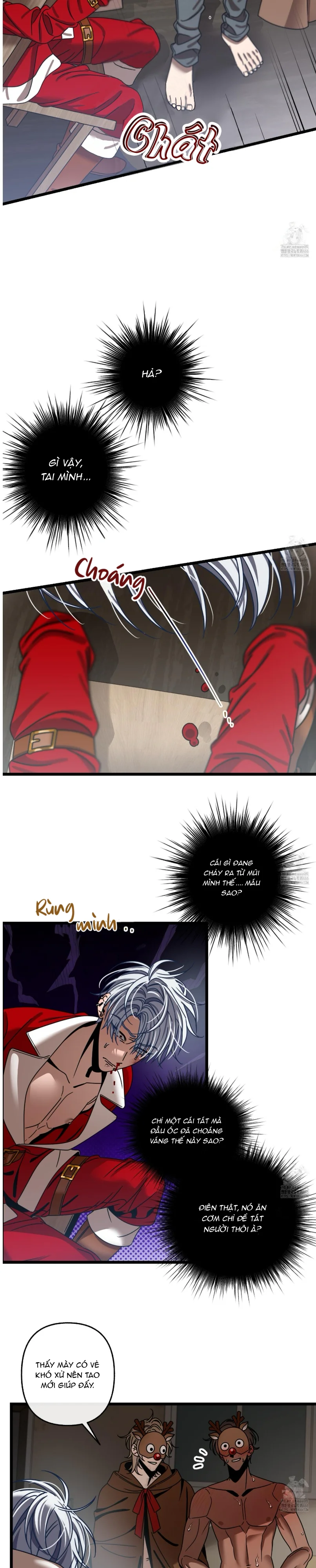 Santa và bầy tuần lộc đang đói khát Chapter 2 Trang 11