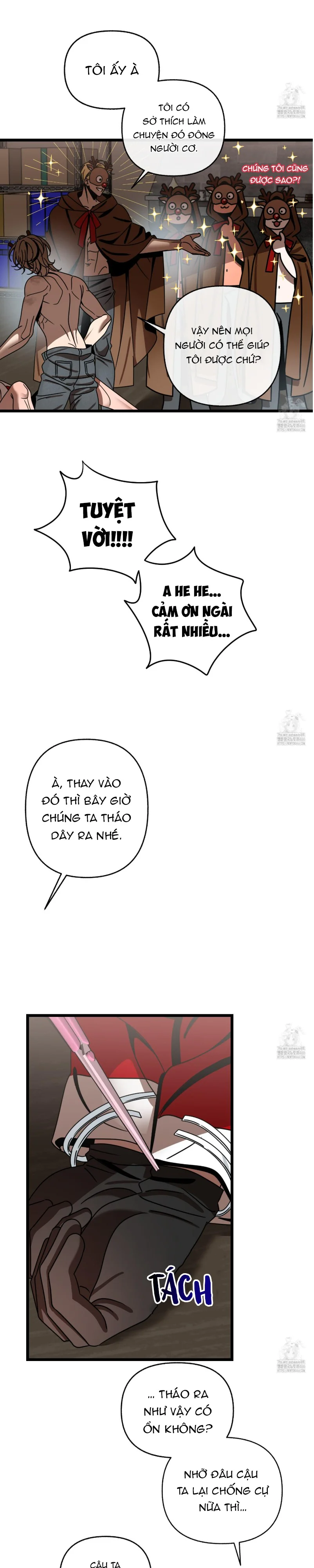 Santa và bầy tuần lộc đang đói khát Chapter 3 Trang 14