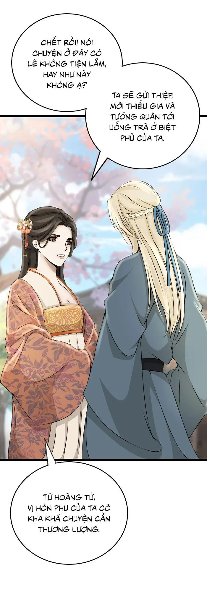 Sao cứ phải dây dưa với nhân vật phụ như ta Chapter 6 Trang 42