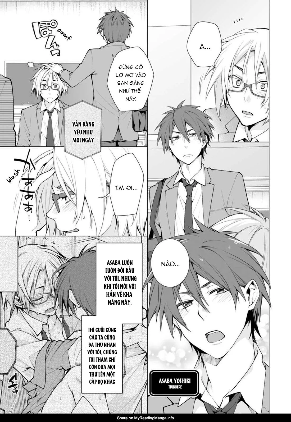 Satori-kun và Tsundere-kun Chapter 2 Trang 3
