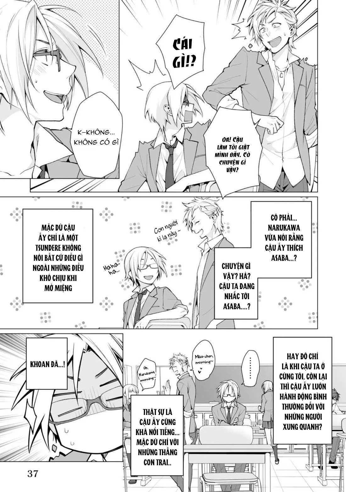 Satori-kun và Tsundere-kun Chapter 2 Trang 5