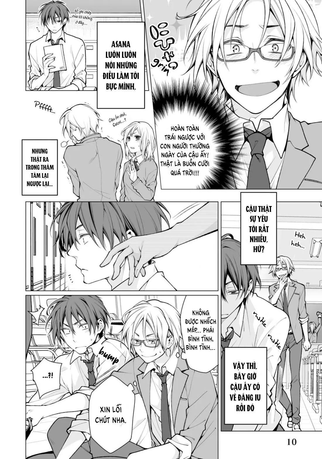 Satori-kun và Tsundere-kun Chapter 1 Trang 11
