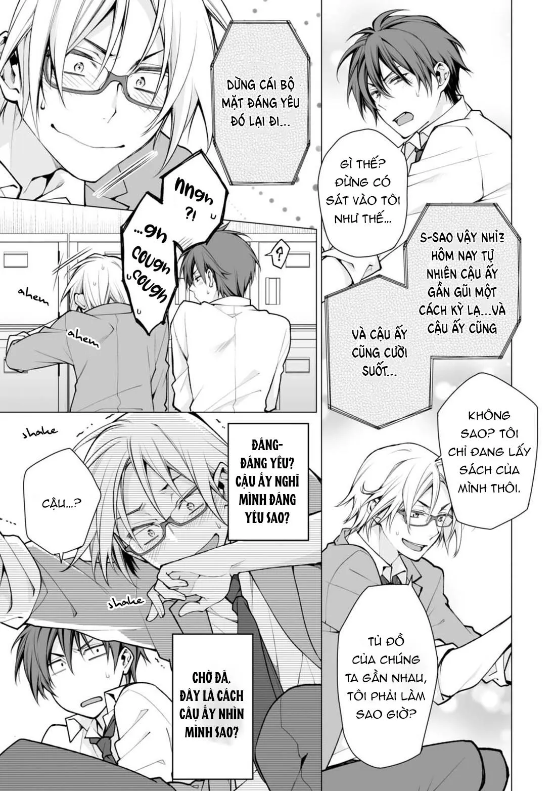 Satori-kun và Tsundere-kun Chapter 1 Trang 12