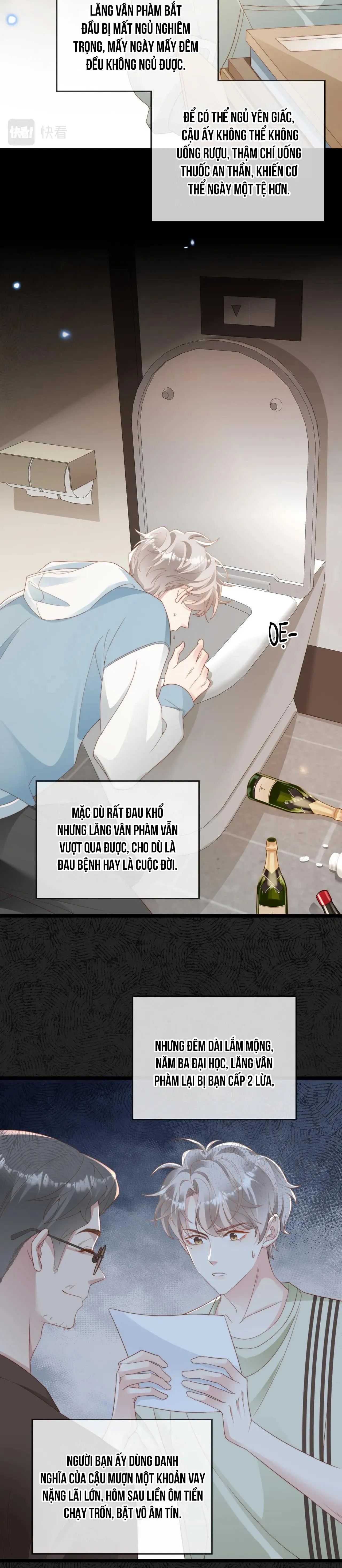 Sau khi giả mất trí nhớ, tình địch nói tôi là bạn trai của hắn Chapter 3 Trang 18