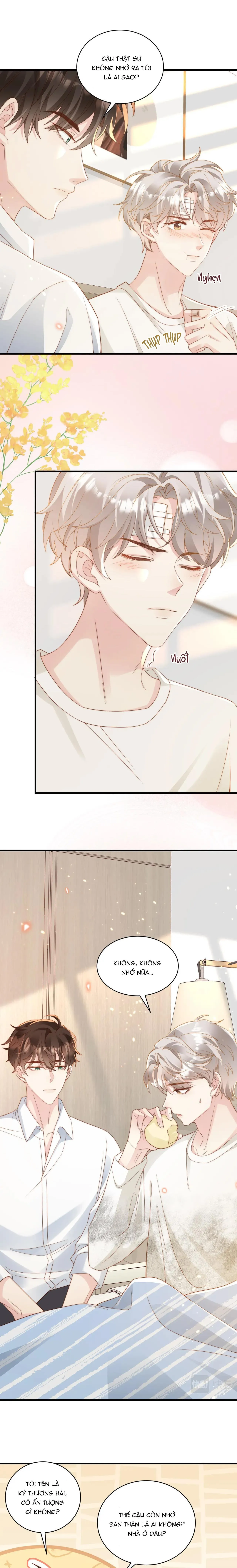Sau khi giả mất trí nhớ, tình địch nói tôi là bạn trai của hắn Chapter 4 Trang 9