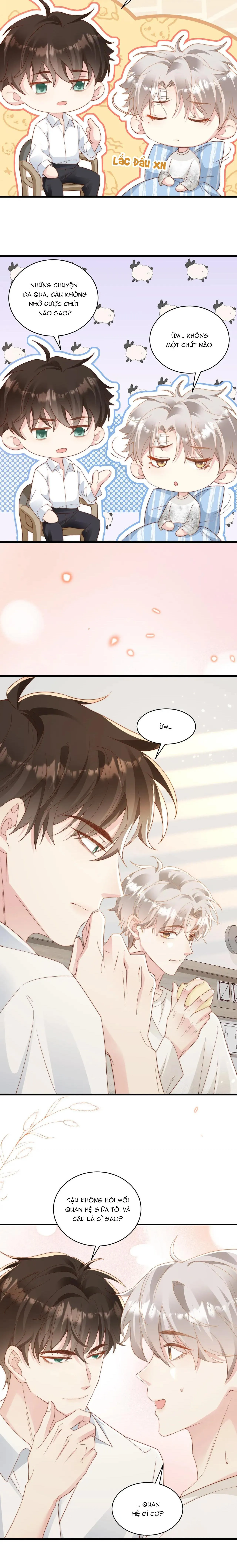 Sau khi giả mất trí nhớ, tình địch nói tôi là bạn trai của hắn Chapter 4 Trang 10