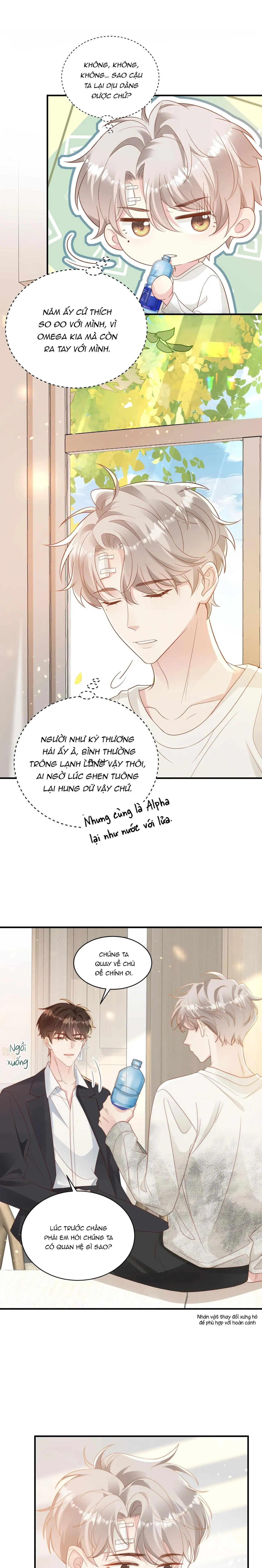 Sau khi giả mất trí nhớ, tình địch nói tôi là bạn trai của hắn Chapter 5 Trang 7