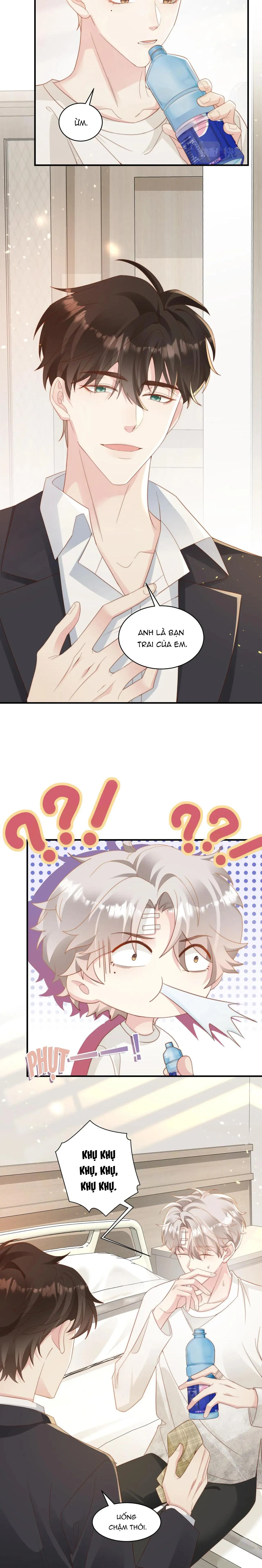Sau khi giả mất trí nhớ, tình địch nói tôi là bạn trai của hắn Chapter 5 Trang 8