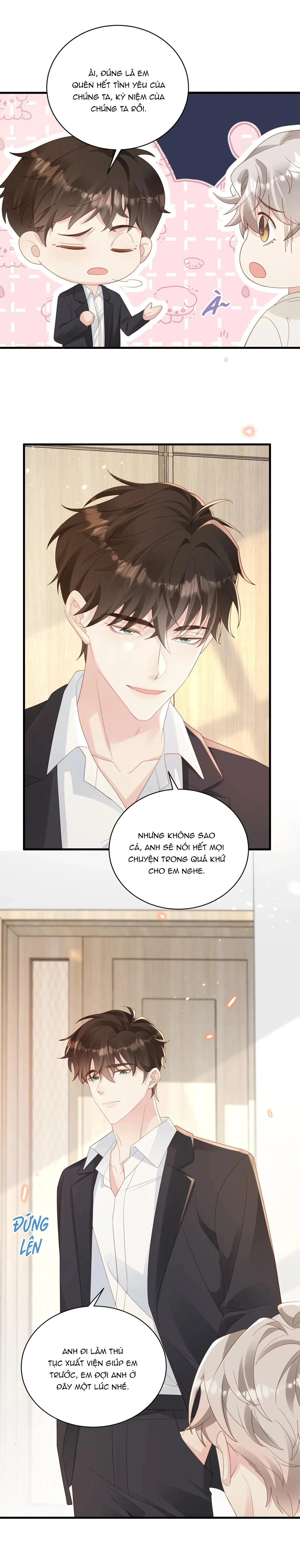 Sau khi giả mất trí nhớ, tình địch nói tôi là bạn trai của hắn Chapter 5 Trang 13